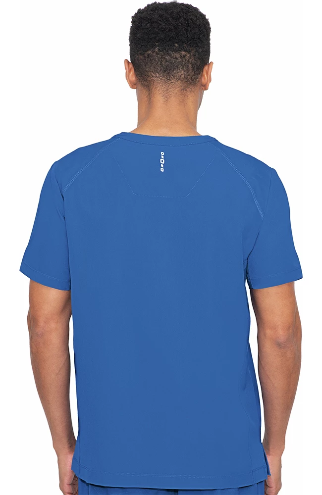 Healing Hands Clearance Men's Steven V-Neck Solid Scrub Top - Image 2