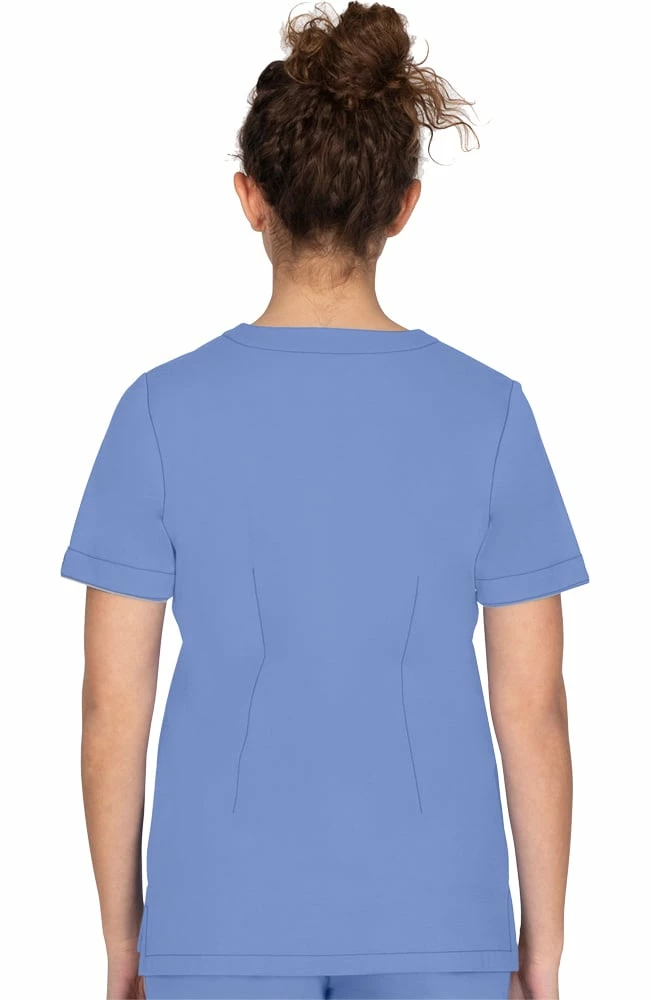 Healing Hands Clearance Women's Averie Solid Scrub Top - Image 2