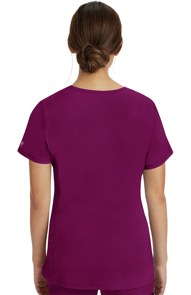 Healing Hands Women's Mila Maternity Solid Scrub Top - Image 2