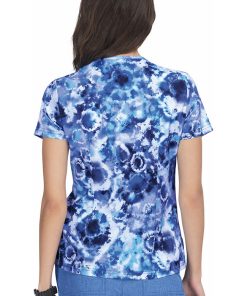 Koi Clearance Women's Leslie Dreamscape Galaxy Print Scrub Top 3 Koi Clearance Women's Leslie Dreamscape Galaxy Print Scrub Top -Silverts-shop 2 ko d384pr printclearance 650 1