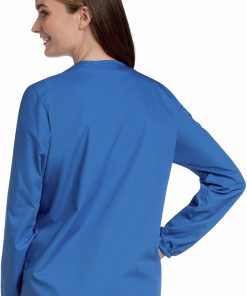 Landau Clearance Women's Warm Up Solid Scrub Jacket 3 Landau Clearance Women's Warm Up Solid Scrub Jacket -Silverts-shop 2 ln 75221 clearance 650