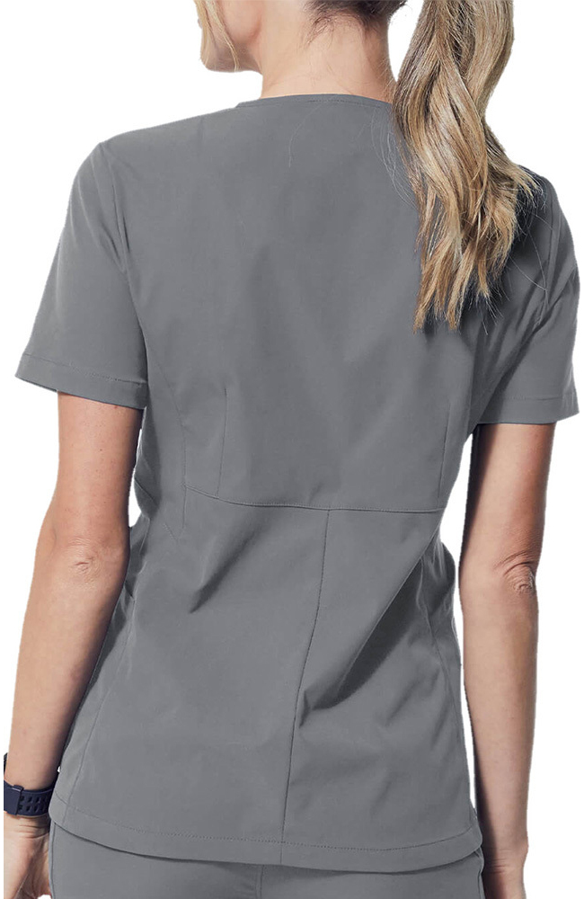 Women's Sola Solid Scrub Top Medelita Women's Sola Solid Scrub Top -Silverts-shop 2 md et11895 650