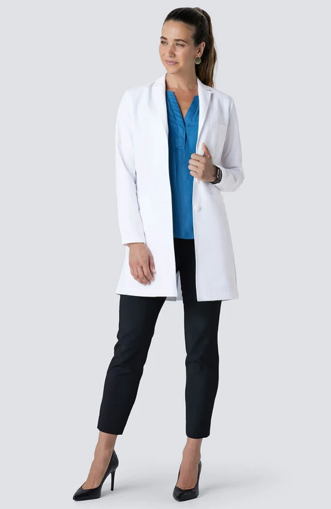 Medelita Women's J. Wright Slim Fit Lab Coat - Image 2
