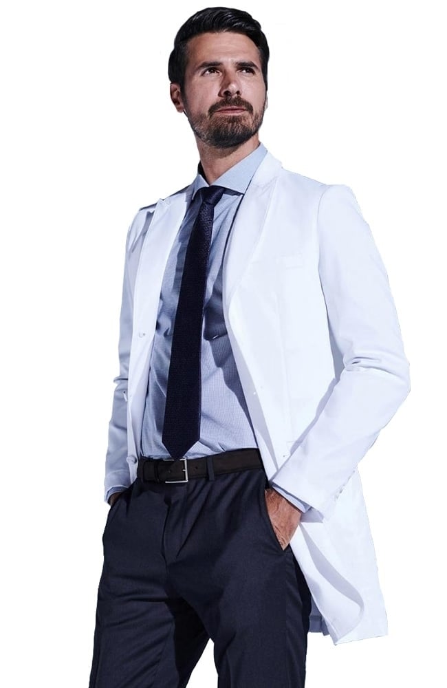 Medelita Men's Bernand Lab Coat 4 Medelita Men's Bernand Lab Coat - Image 2