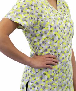 Maevn Uniforms Women's Twinkle Twinkle Print Scrub Top 3 Maevn Uniforms Women's Twinkle Twinkle Print Scrub Top -Silverts-shop 2 mv 1767 print 650 2