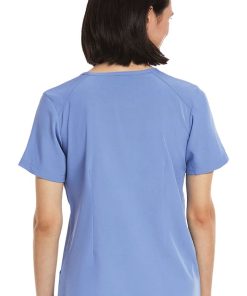 Maevn Uniforms Women's Contoured Solid Scrub Top 3 Maevn Uniforms Women's Contoured Solid Scrub Top -Silverts-shop 2 mv 4511 650