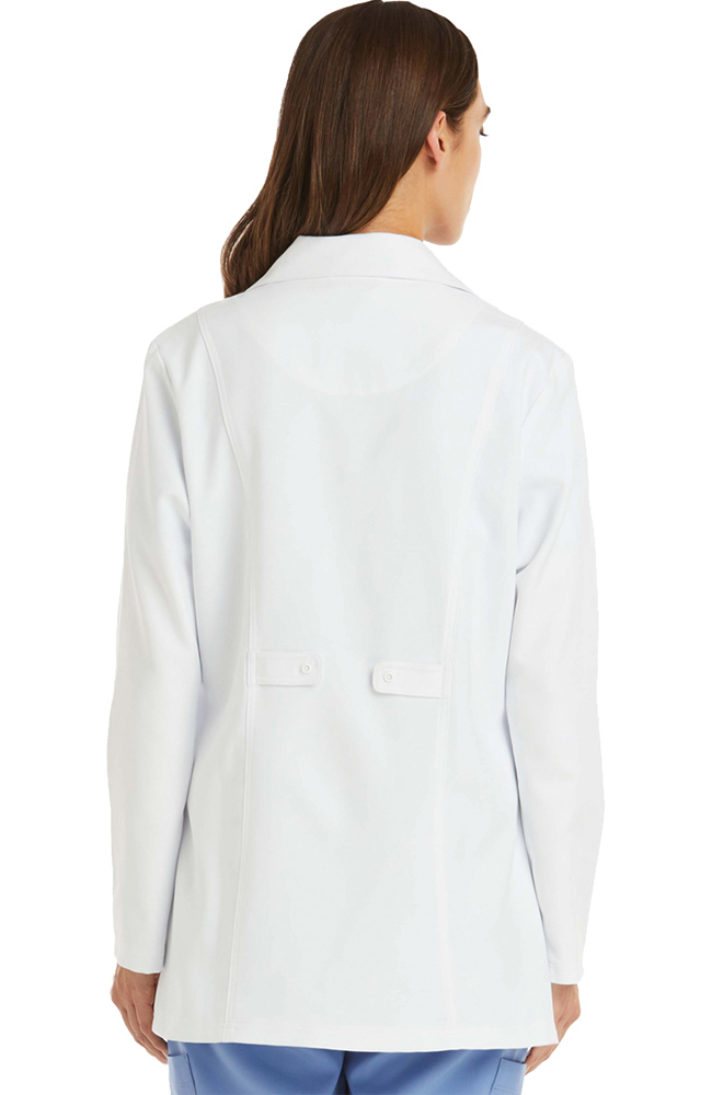 Maevn Uniforms Women's 29" Notch Collar Consultation Lab Coat 4 Maevn Uniforms Women's 29" Notch Collar Consultation Lab Coat - Image 2