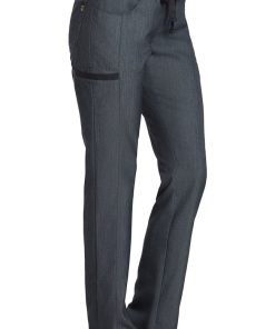 Maevn Uniforms Women's Contrast Drawstring Waistband Yoga Scrub Pant -Silverts-shop 2 mv 6901 650