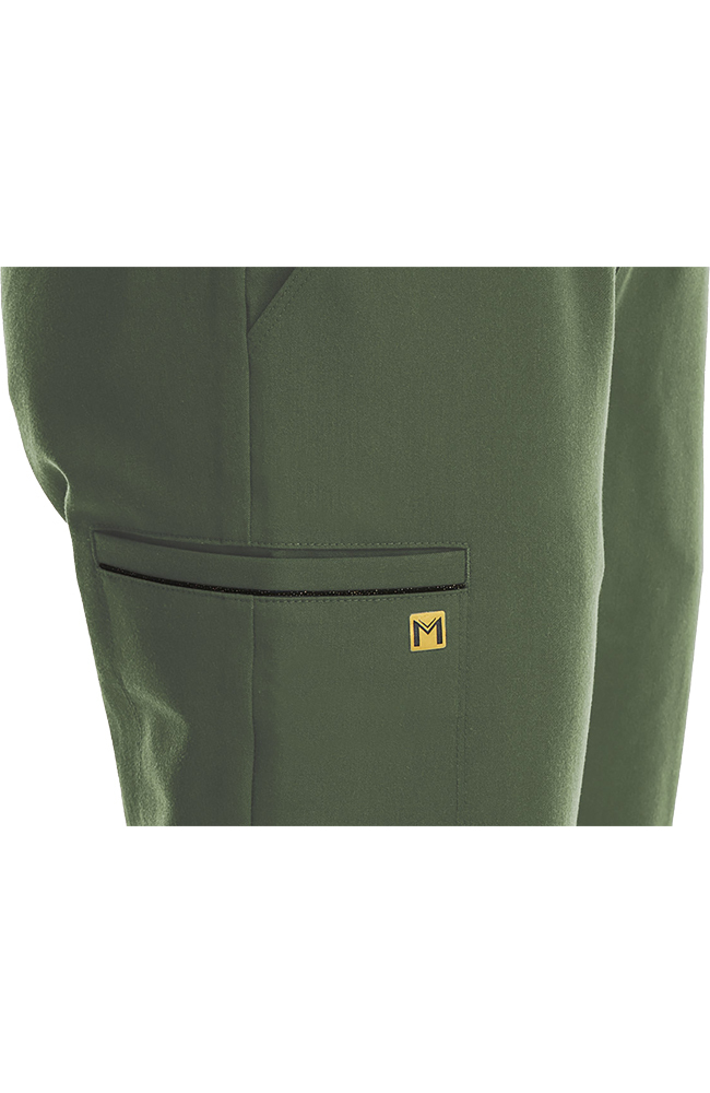 Women's Full Waistband Jogger Scrub Pant Maevn Uniforms Women's Full Waistband Jogger Scrub Pant -Silverts-shop 2 mv 6902 650