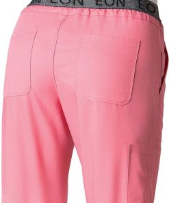 EON Women's COOLMAX Logo Elastic Drawstring Waistband Scrub Pant 3 EON Women's COOLMAX Logo Elastic Drawstring Waistband Scrub Pant -Silverts-shop 2 mv 7348 650