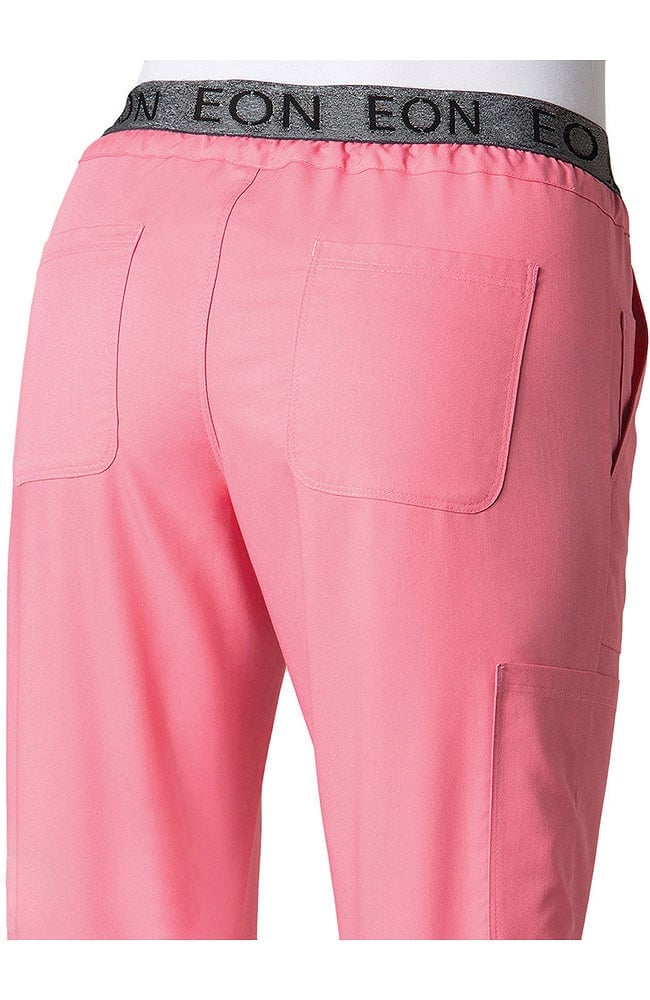 Women's COOLMAX Logo Elastic Drawstring Waistband Scrub Pant EON Women's COOLMAX Logo Elastic Drawstring Waistband Scrub Pant -Silverts-shop 2 mv 7348 650