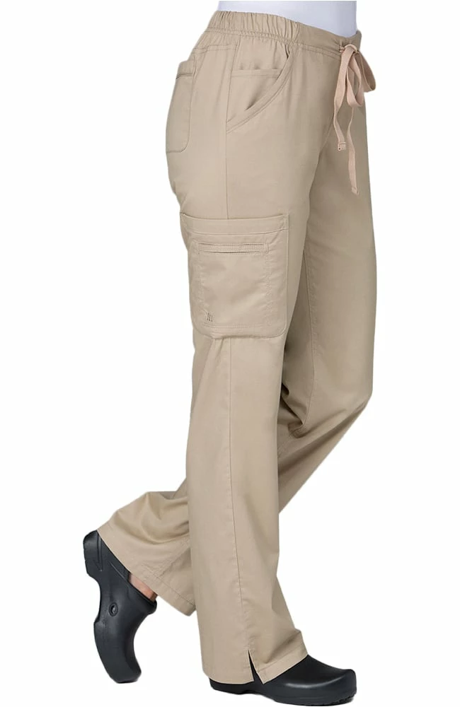 Maevn Uniforms Clearance Women's Straight Leg Cargo Scrub Pant - Image 2