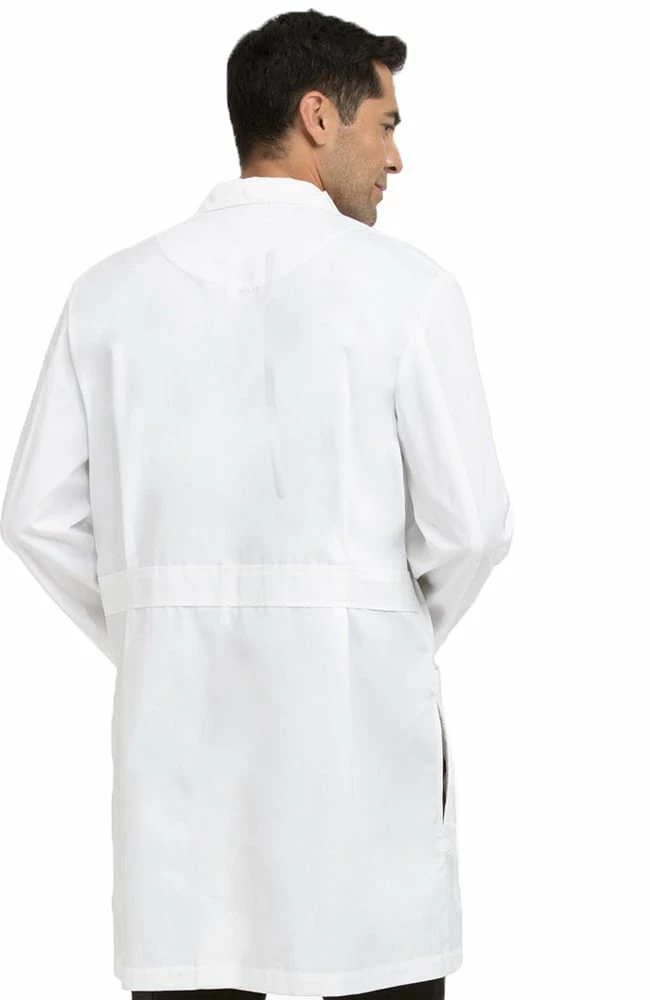 Med Couture Men's Twill 38" Lab Coat - Image 2