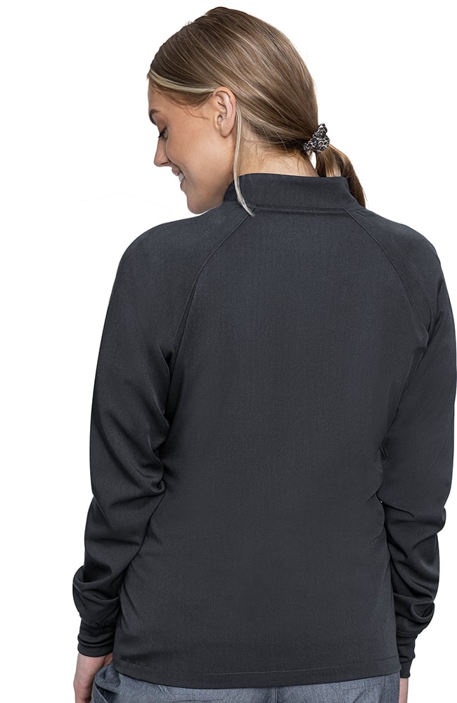 Women's Raglan Solid Scrub Jacket Med Couture Women's Raglan Solid Scrub Jacket -Silverts-shop 2 pe 7660 650