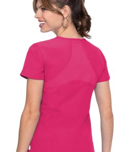 Med Couture Women's Refined V-Neck Solid Scrub Top 3 Med Couture Women's Refined V-Neck Solid Scrub Top -Silverts-shop 2 pe 8416 650