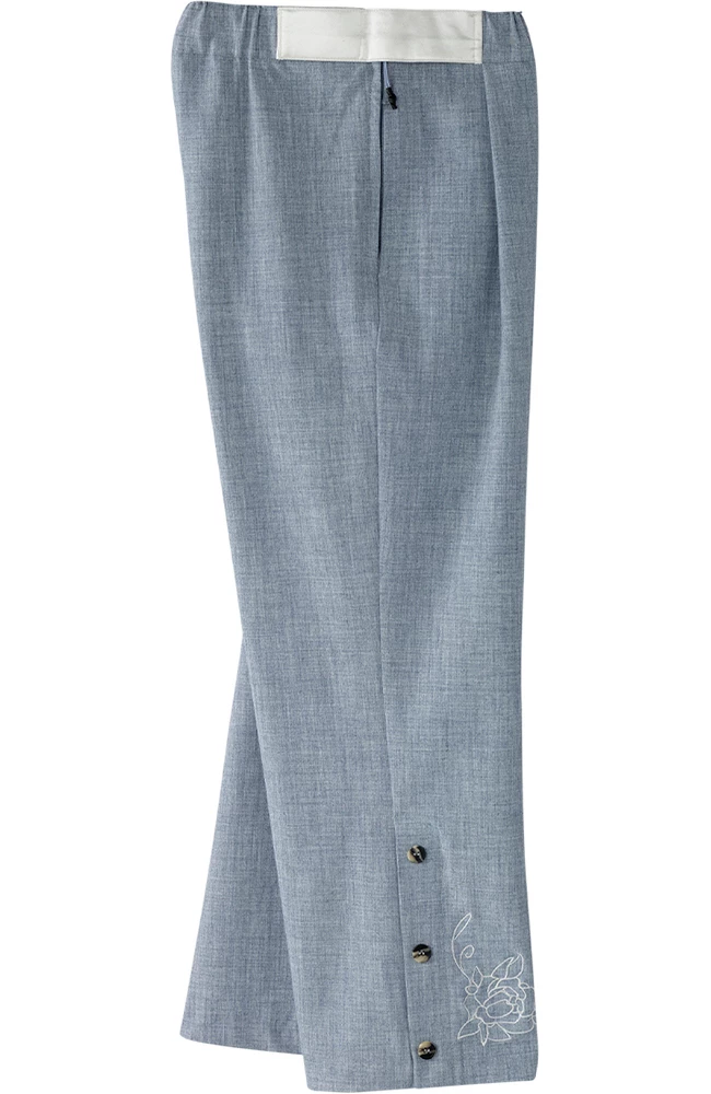 Silverts Clearance Women's Side Zip Capri Pant - Image 2