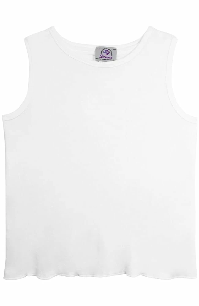 Silverts Clearance Women's Open Back Solid Undershirt 3 Pack - Image 2