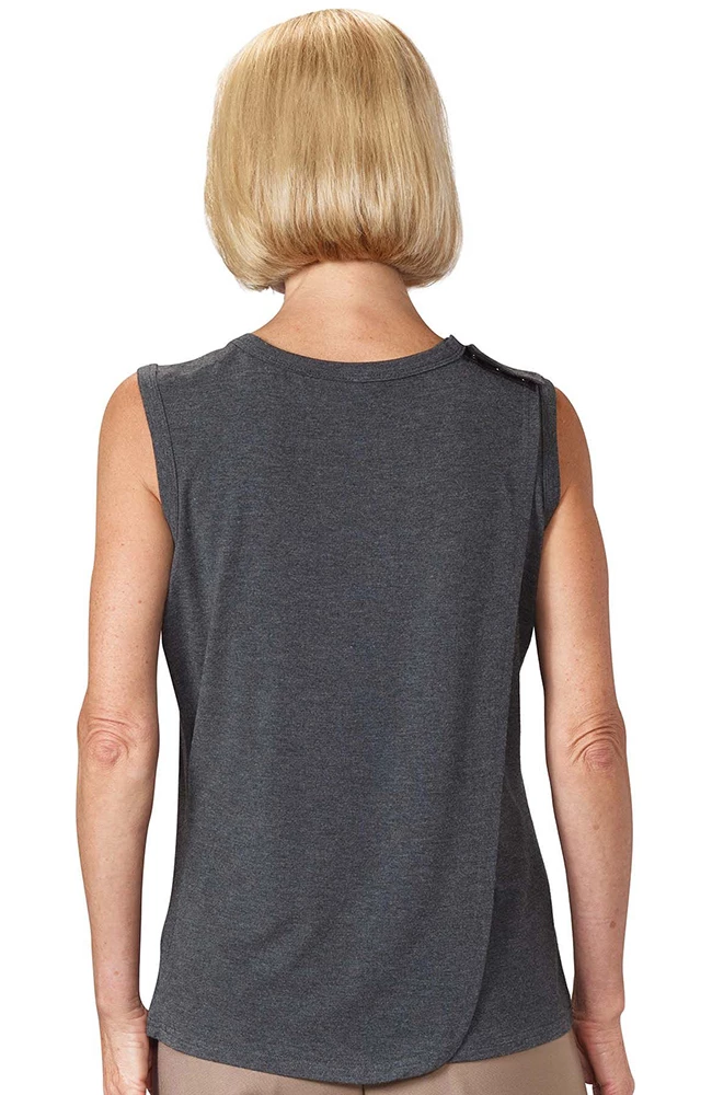 Silverts Clearance Women's Open Back Modal Undervest - Image 2