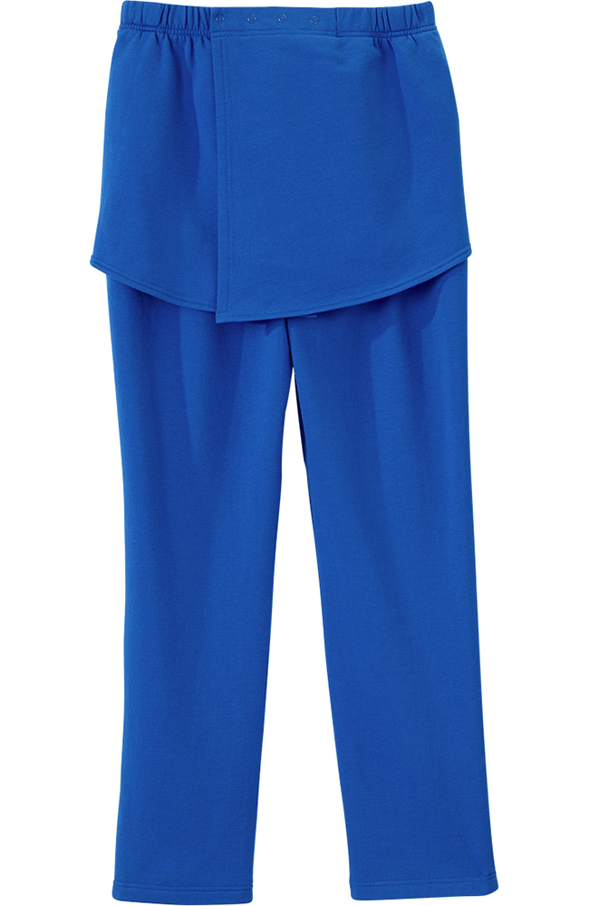 Silverts Clearance Men's Open Back Fleece Wheelchair Pant 4 Silverts Clearance Men's Open Back Fleece Wheelchair Pant - Image 2