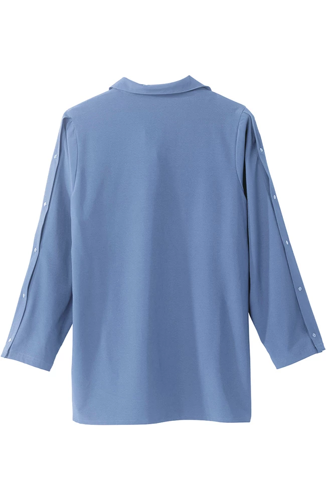 Silverts Clearance Women's Post-Surgery Side Snap Recovery Blouse - Image 2