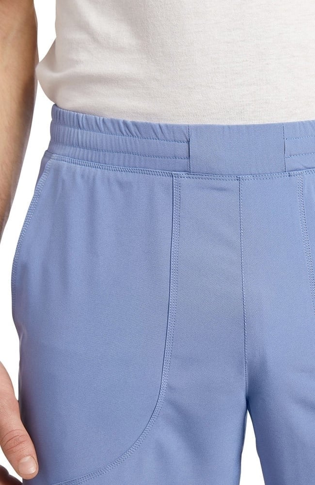 Men's Elastic Waistband Scrub Pant White Cross Men's Elastic Waistband Scrub Pant -Silverts-shop 2 wc 224 650