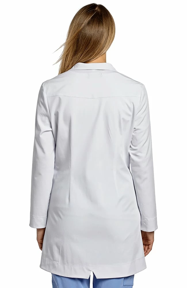 White Cross Women's Long Sleeve 32" Lab Coat - Image 2