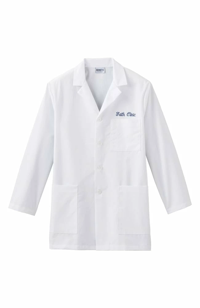 META Labwear Clearance Fundamentals By Men's 34" Lab Coat - Image 2