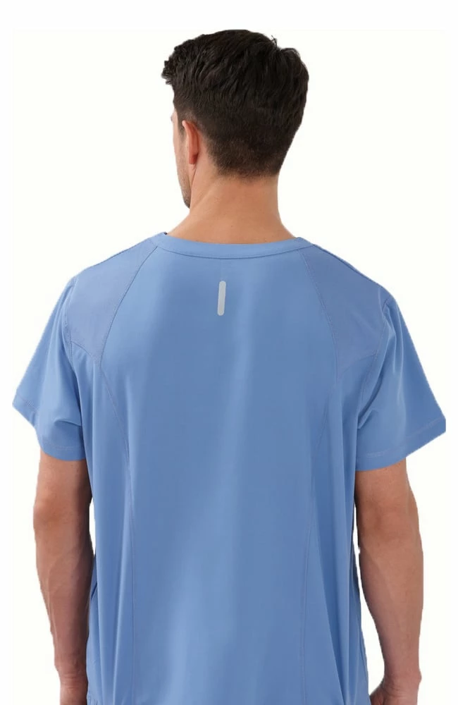 Jockey Scrubs Clearance Jockey Men's Mesh V-Neck Solid Scrub Top - Image 2