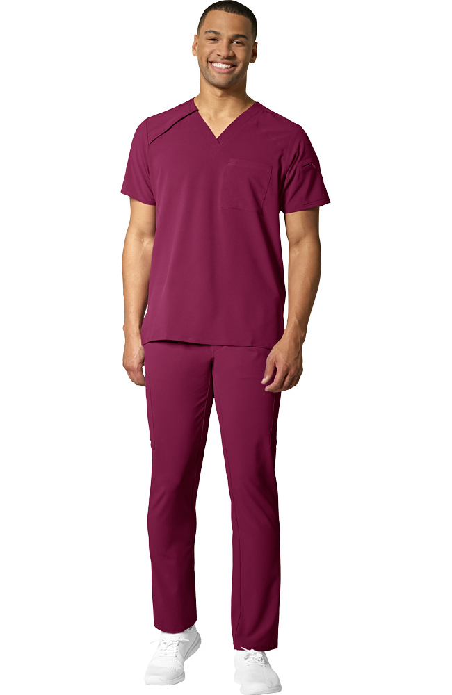 Men's Straight Slim Scrub Pant WonderWink Men's Straight Slim Scrub Pant -Silverts-shop 2 wk 5434 650