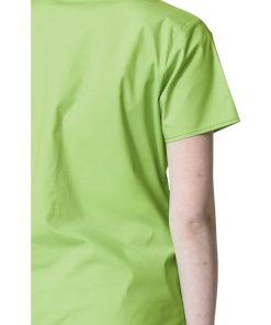 Alternative view of WonderWink Clearance Women's Patience Curved Notch Solid Scrub Top