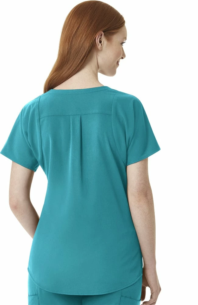 WonderWink Clearance Women's Dolman Solid Scrub Top - Image 2