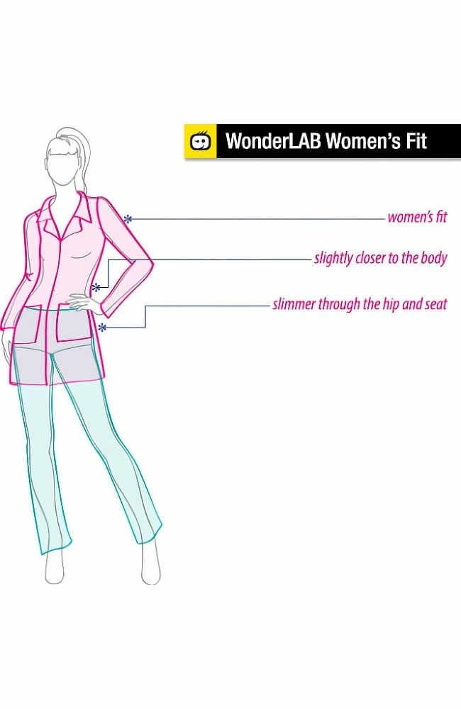 WonderWink Women's 29½" Consultation Lab Coat - Image 2
