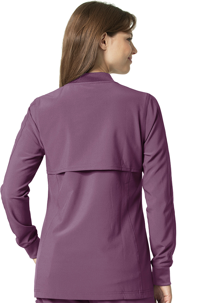 Carhartt Women's Zip Front Utility Solid Scrub Jacket 4 Carhartt Women's Zip Front Utility Solid Scrub Jacket - Image 2