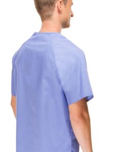 AllHeart Clearance Men's V-Neck Solid Scrub Top 4 AllHeart Clearance Men's V-Neck Solid Scrub Top -Silverts-shop 3 ah b2005 clearance 650