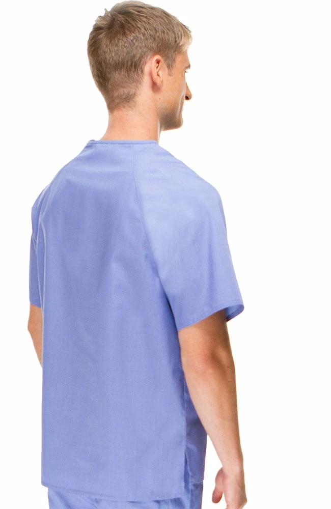 AllHeart Clearance Men's V-Neck Solid Scrub Top - Image 3