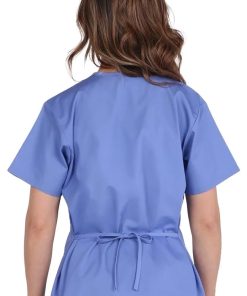 AllHeart Clearance Women's Mock Wrap Scrub Top & Elastic Waistband Scrub Pant Set 4 AllHeart Clearance Women's Mock Wrap Scrub Top & Elastic Waistband Scrub Pant Set -Silverts-shop 3 ah b9set clearance 650
