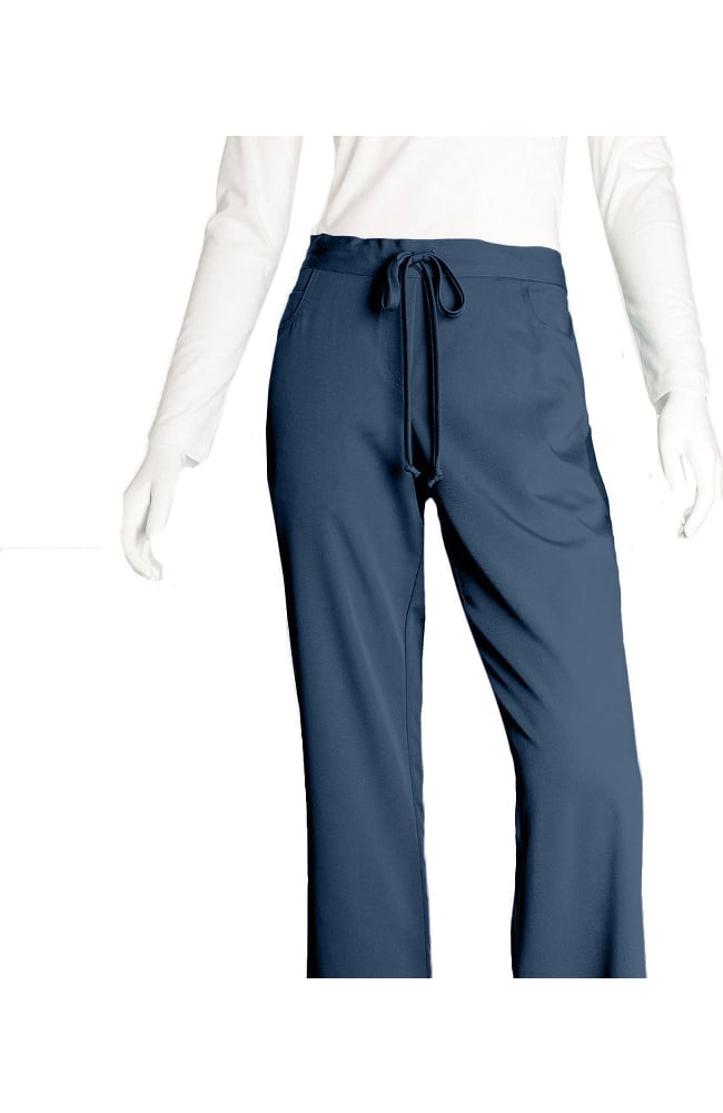 Women's Mock Wrap and 5-Pocket Pant Set Grey's Anatomy Women's Mock Wrap And 5-Pocket Pant Set -Silverts-shop 3 bc 4set 650