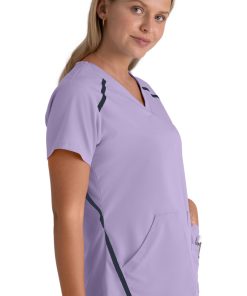 Grey's Anatomy Women's V-Neck Solid Scrub Top 4 Grey's Anatomy Women's V-Neck Solid Scrub Top -Silverts-shop 3 bc 7188 650