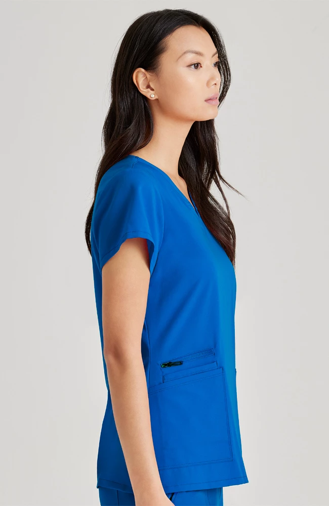 Barco Uniforms Barco Unify Women's V-Neck Scrub Top - Image 3