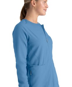 Grey's Anatomy Women's Gianna Warm-Up Scrub Jacket 4 Grey's Anatomy Women's Gianna Warm-Up Scrub Jacket -Silverts-shop 3 bc grsw873 650