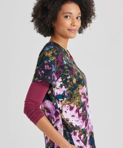 Grey's Anatomy Clearance Women's Autumn Meadow Print Scrub Top 4 Grey's Anatomy Clearance Women's Autumn Meadow Print Scrub Top -Silverts-shop 3 bc grt085 printclearance 650 1