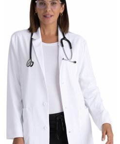 Skechers Clearance Men's Synergy 30" Consultation Lab Coat -Silverts-shop 3 bc skc954 clearance 650