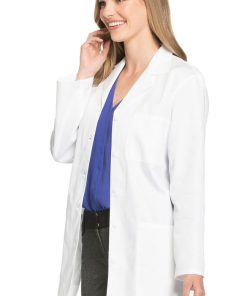 Cherokee Women's Notched Lapel 32" Lab Coat -Silverts-shop 3 ck 1462 650