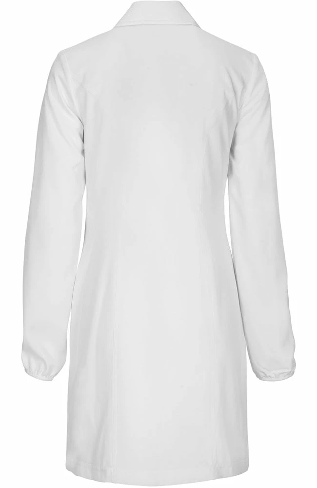 Heartsoul Women's Notched Lapel 34" Lab Coat - Image 3