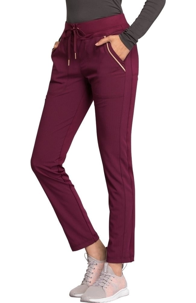 Cherokee Clearance Women's Drawstring Waistband Straight Leg Scrub Pant 5 Cherokee Clearance Women's Drawstring Waistband Straight Leg Scrub Pant - Image 3