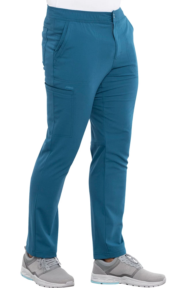 Cherokee Clearance Men's Straight Leg Cargo Scrub Pant - Image 3