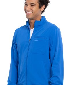 Cherokee Clearance Men's Solid Scrub Jacket -Silverts-shop 3 ck ck395a clearance 650