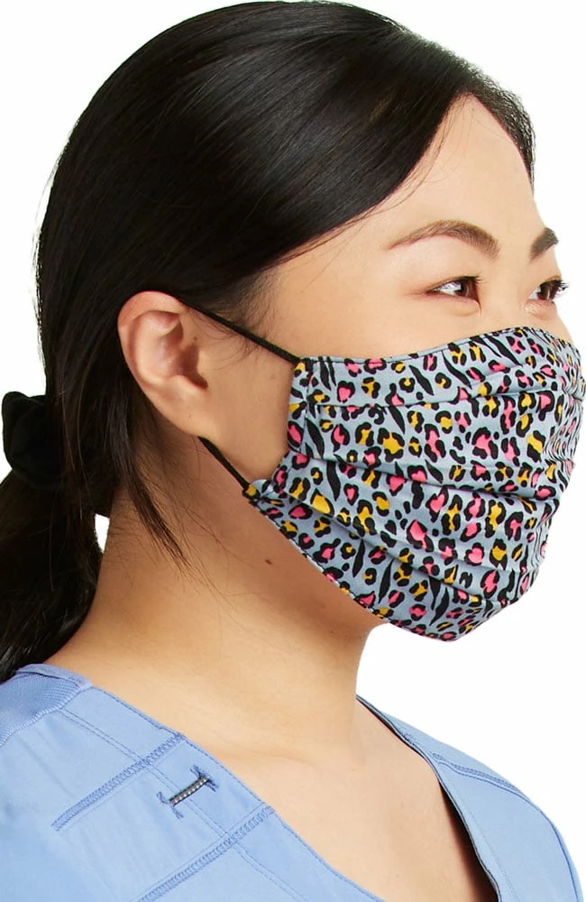 Cherokee Women's Reversible Mr. Purr-fect & Wild Child Print Face Mask - Image 3