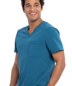 Cherokee Clearance Men's Tuckable Solid Scrub Top 4 Cherokee Clearance Men's Tuckable Solid Scrub Top -Silverts-shop 3 ck ck887a clearance 650