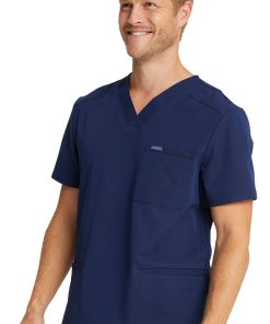 Cherokee Clearance Men's V-Neck Scrub Top -Silverts-shop 3 ck ck888a clearance 650
